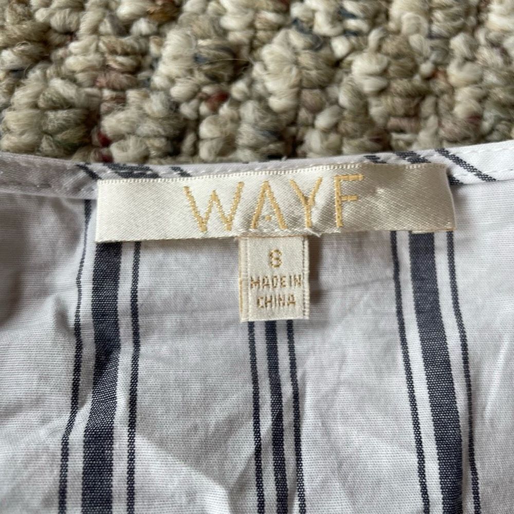 WAYF Beckett Wrap Dress View 3